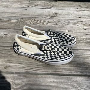 Checkered Vans